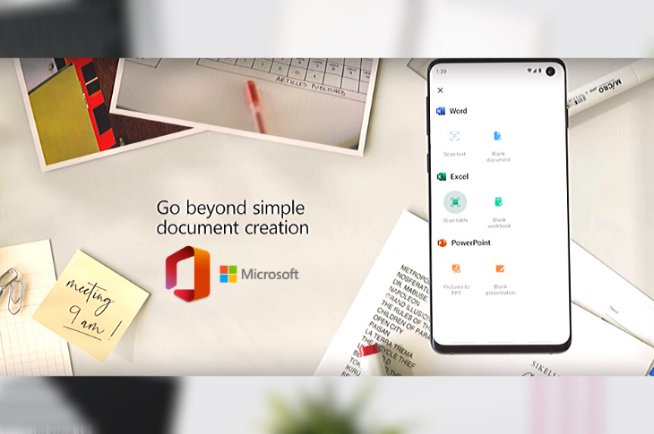 Microsoft Office toda la suite en una app
