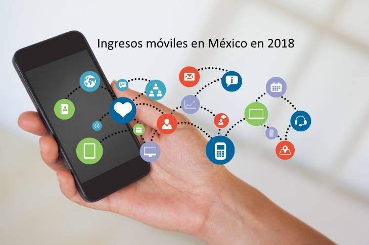 Mayores ingresos por telecomunicaciones móviles en México en 2018