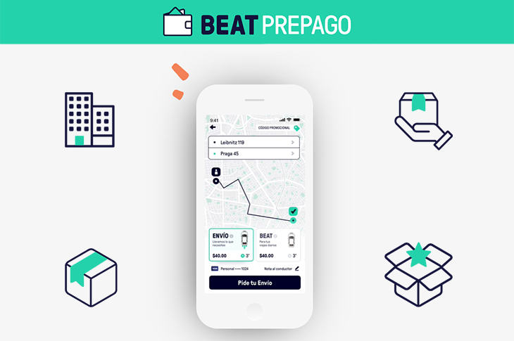 Beat Prepago movilidad para empresas y colaboradores