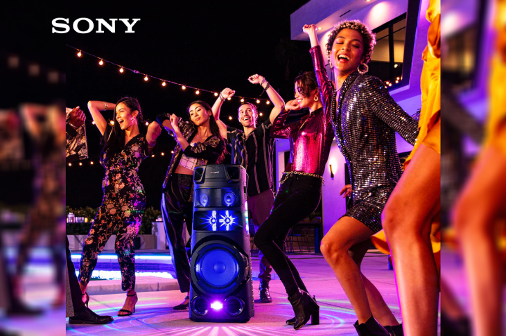 Sony Serie V sistemas de audio para fiestas al aire libre