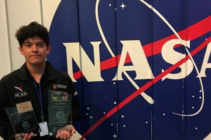 NASA da premio a estudiante mexicano Jonathan Sánchez