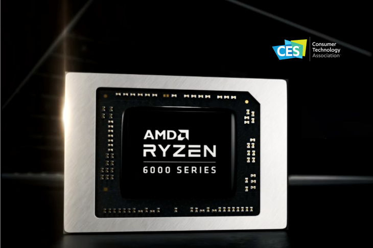 AMD en CES 2022 y su nueva serie Ryzen 6000 para portátiles