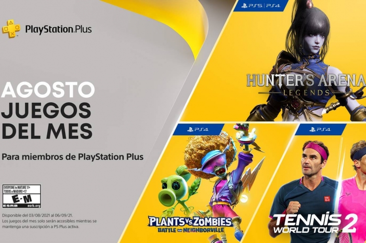 Juegos gratis de PS Plus en Agosto 2021