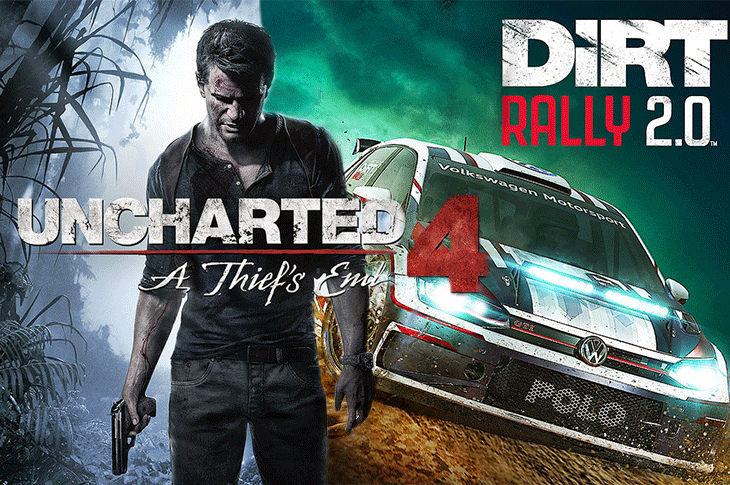 Juegos gratis de PS Plus en abril 2020 Uncharted 4 A Thief’s End y Dirt Rally 2.0