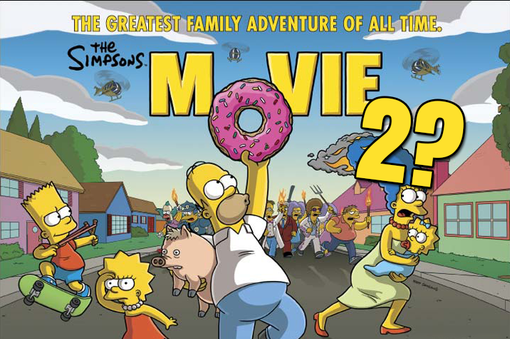 Todo lo que sabemos de otra posible película de Los Simpson