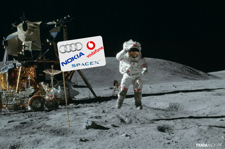 La Luna tendrá red 4G en 2019 gracias a Nokia y Vodafone