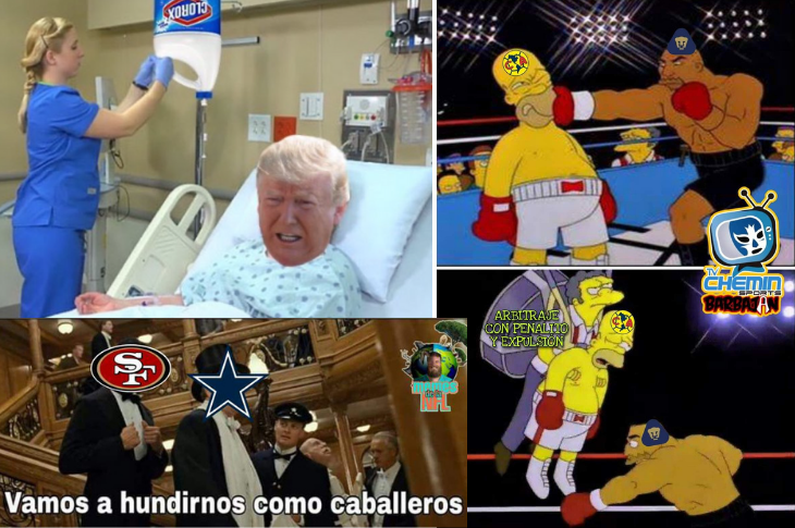 Los Mejores Memes Trump con Coronavirus, Liga MX J13, NFL Semana 4 y más