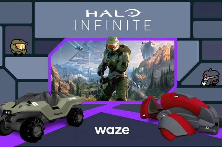 Halo y Waze se unen para ayudarte a superar el tráfico