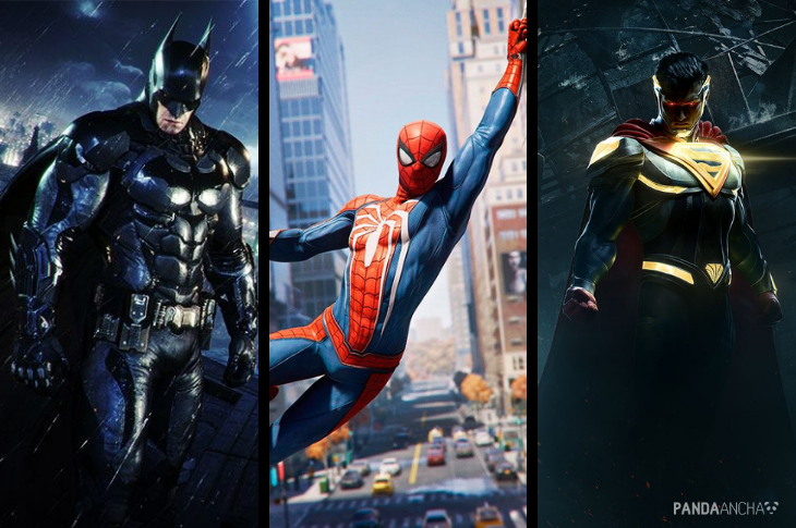 Los mejores juegos de superhéroes de DC Comics y Marvel 