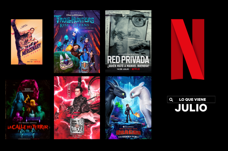 Películas de Netflix México estrenos para julio de 2021