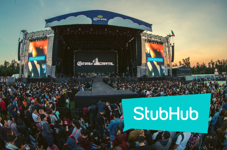 StubHub México boletos para Corona Capital 2019 y los mejores eventos