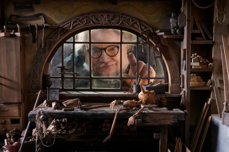 Exhibición del detrás de cámaras de Pinocho, de Guillermo Del Toro