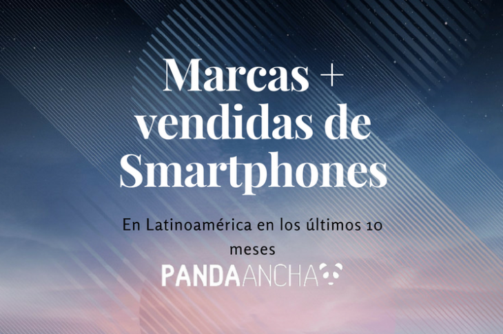 Top 10 Smartphones más vendidos en Latinoamérica (Infografía)