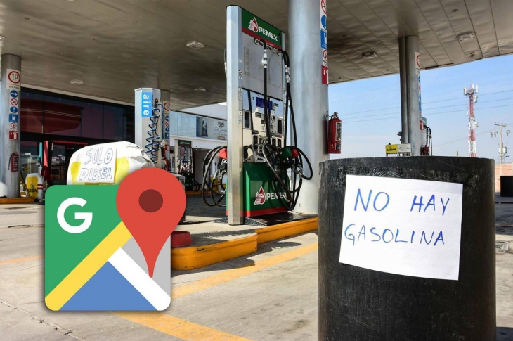 Google Maps te dice en dónde sí hay gasolina y dónde no