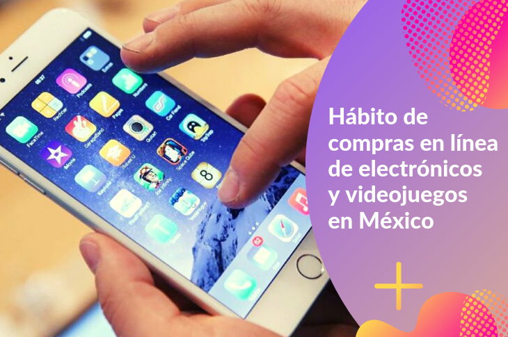 Hábitos de compra en línea en México electrónica y videojuegos