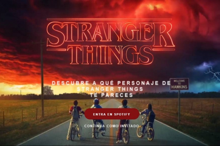 Spotify te dice qué personaje de Stranger Things eres