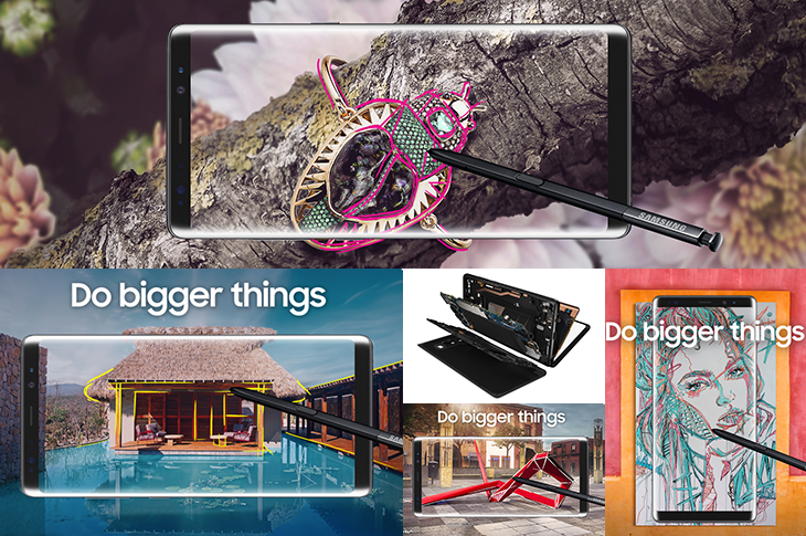 Samsung Galaxy Note 8 presume talento mexicano con campaña Do Bigger Things