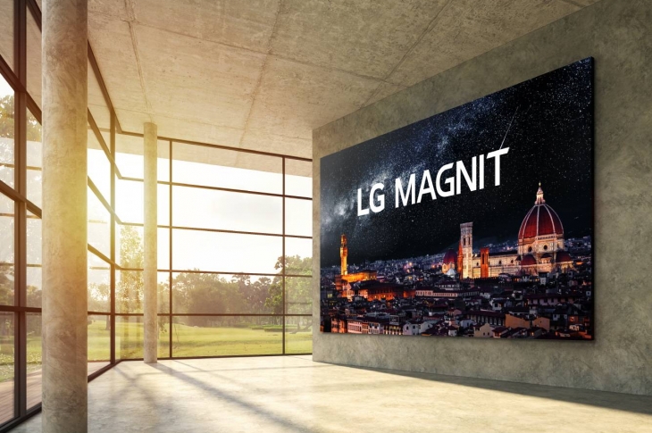 LG MAGNIT conoce la mega pantalla de 163 pulgadas y resolución 4K