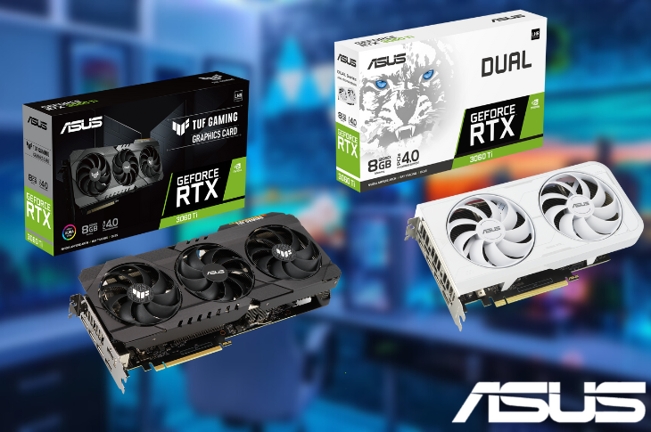 Asus lanza sus nuevas tarjetas gráficas TUF Gaming y Dual GeForce RTX 3060 Ti