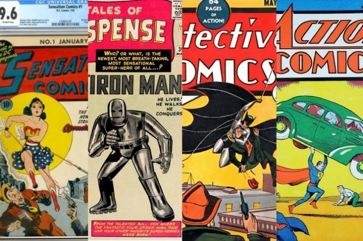 Los 12 comics más caros del mundo hasta ahora