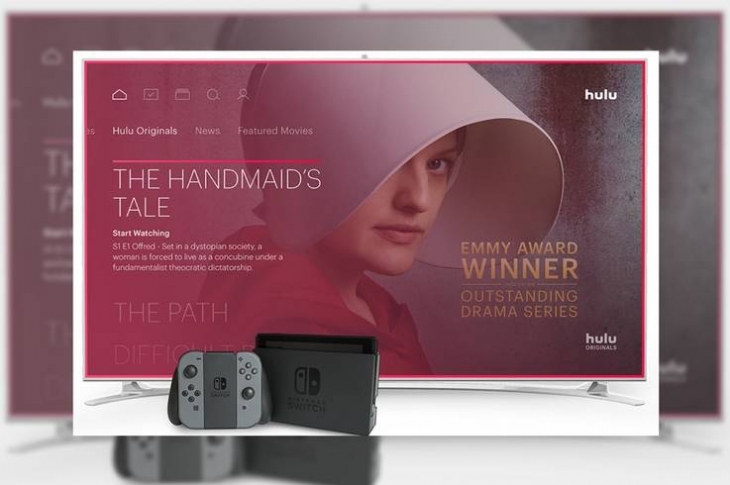 Hulu es el primer servicio VoD en Nintendo Switch