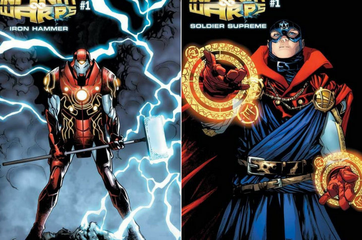 Infinity Warps nueva serie de comics fusiona a Iron Man con Thor