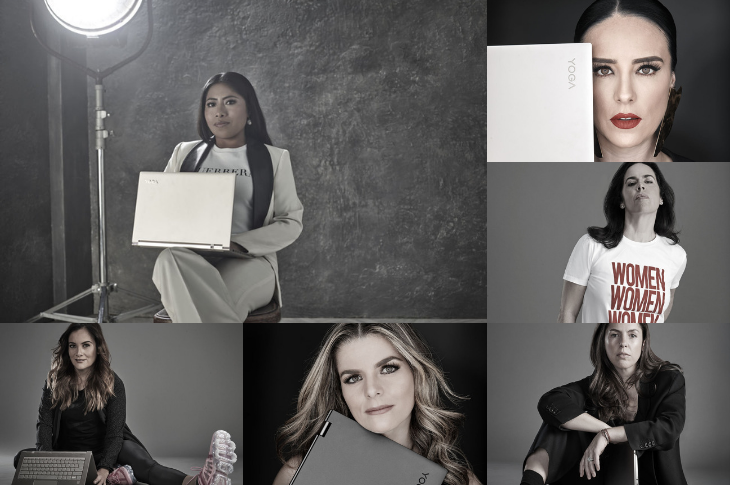 Mujeres Lenovo Yalitza Aparicio es figura estelar de la campaña 2019