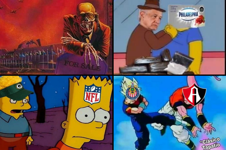 Los mejores memes Queso Philadelphia, Megadeth, Liga MX y más