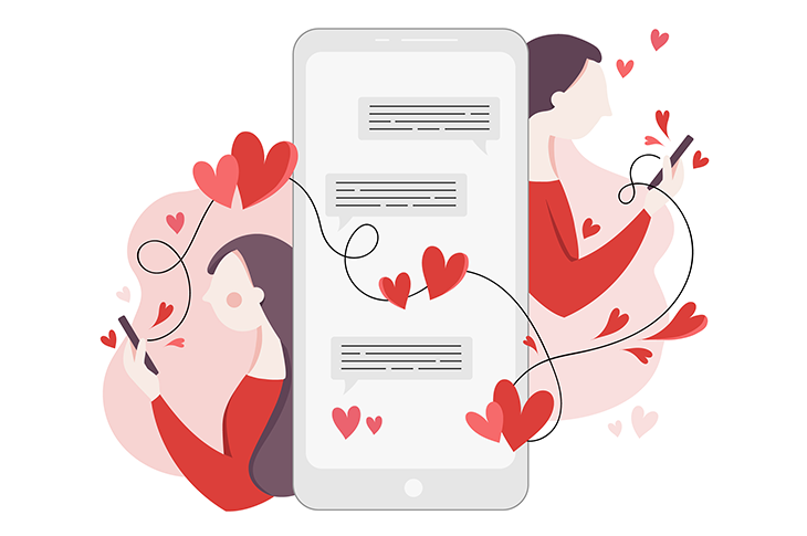 San Valentín online amor y apps de citas (INFOGRAFÍA)