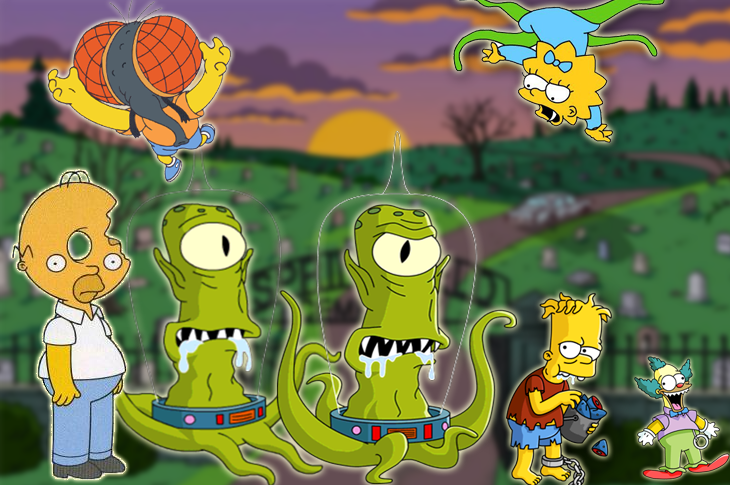 Quiz de la Casita del Horror de Los Simpson