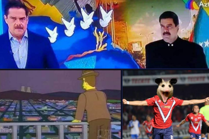 Memes de Maduro vs Javier Alatorre, Los Simpson, el tlacuache de la Liga MX y más