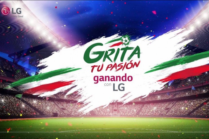 ¡Grita tu pasión por el futbol con LG y vete al mundial de Rusia 2018!