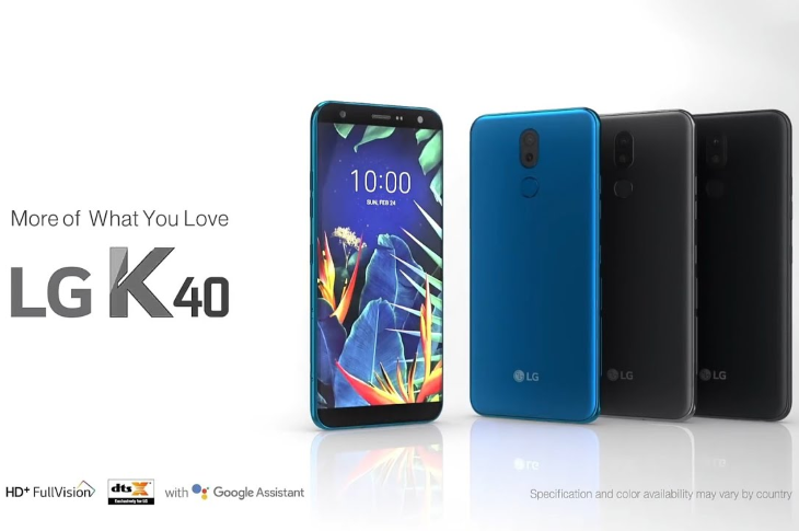 LG K40 un smartphone de gama media superior (ficha técnica)
