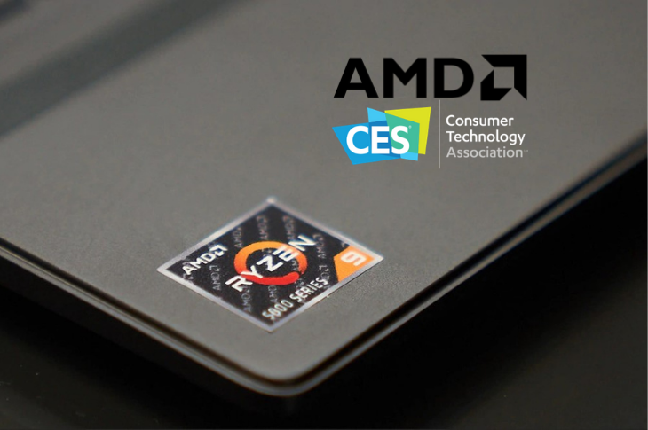 AMD en CES 2021 nuevos chips Ryzen 5000 para laptops y gaming