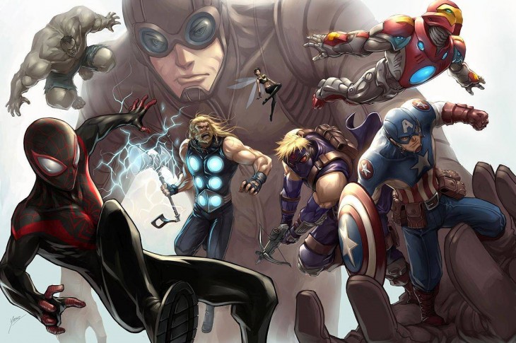 Ultimate Marvel Los Ultimates  y los Cuatro Fantásticos (Pte II)