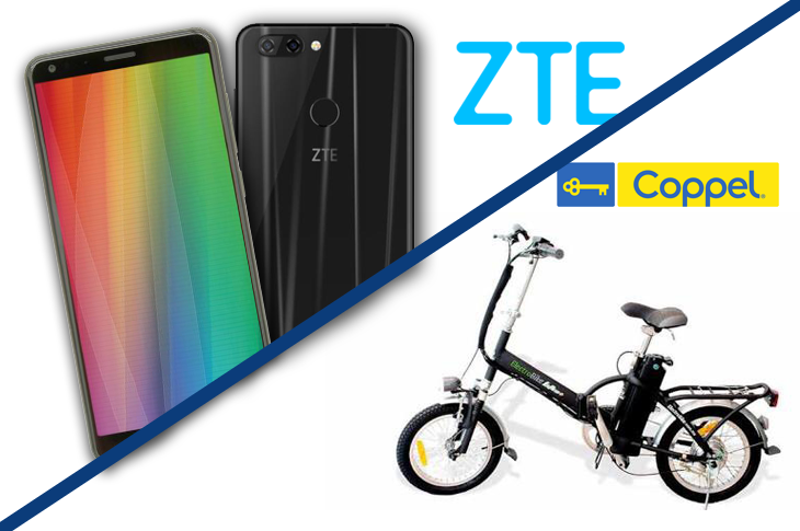 ¡Gana una bicicleta eléctrica con ZTE y Coppel!