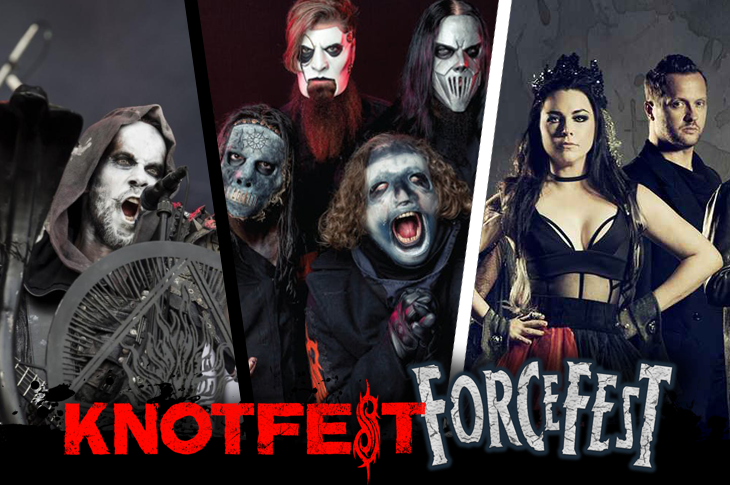 Cartel completo del Knotfest Meets Force Fest 2019