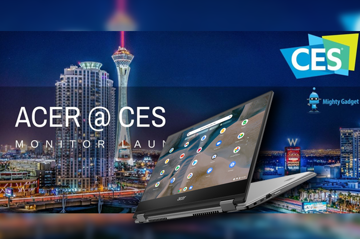 Acer en CES 2021 Computadoras, monitores y GPUs para gaming