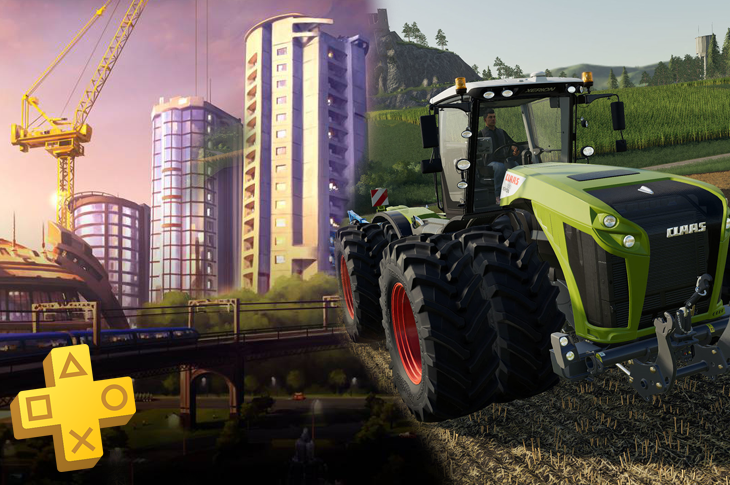 Juegos gratis de PS Plus en mayo 2020 Cities Skylines y Farming Simulator 19