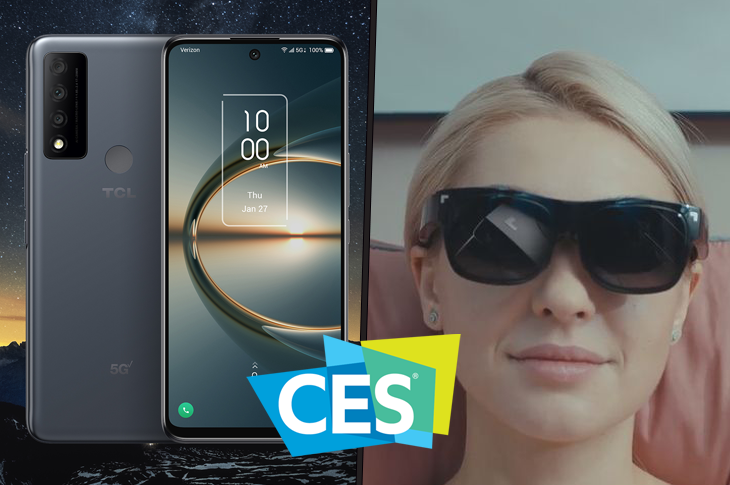 TCL en CES 2022 Nuevos smartphones, tablets y gafas inteligentes