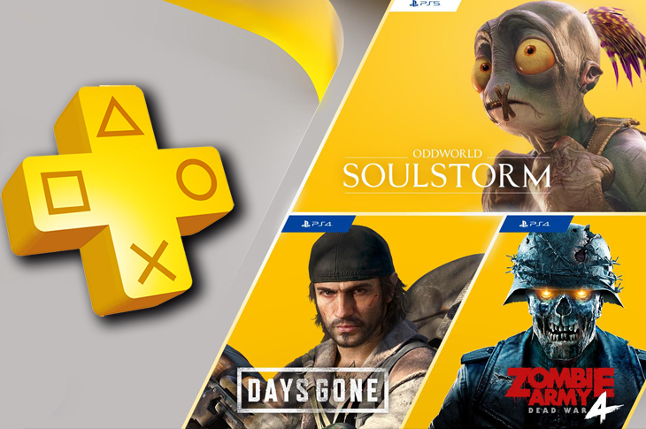 Juegos gratis de PS Plus en Abril 2021 incluyen Days Gone, Oddworld Soulstorm y más