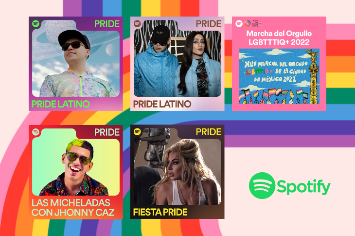 Celebra el mes del orgullo con playlists LGBTTTIQ+ en Spotify