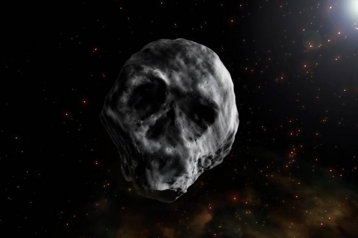 Asteroide en forma de calavera se acercará a la Tierra en Halloween