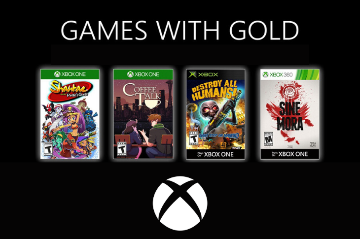 Juegos gratis de Xbox en Games with Gold para junio de 2020