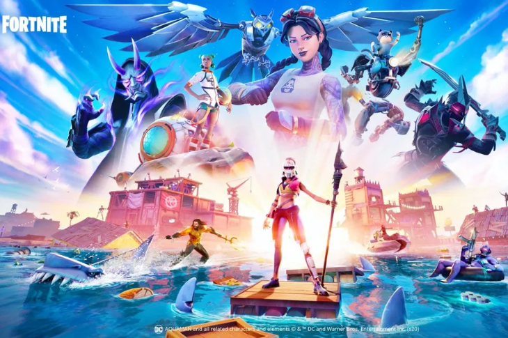 Fortnite Capítulo 2 Temporada 3 Splashdown Aquaman, mapa inundado y más novedades