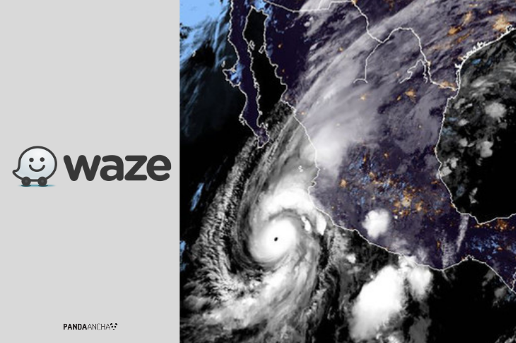 Waze activa protocolo de emergencia por huracán Willa 