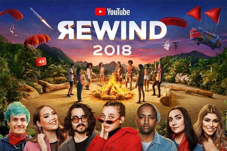 YouTube Rewind 2018 lo mejor y lo más visto en video