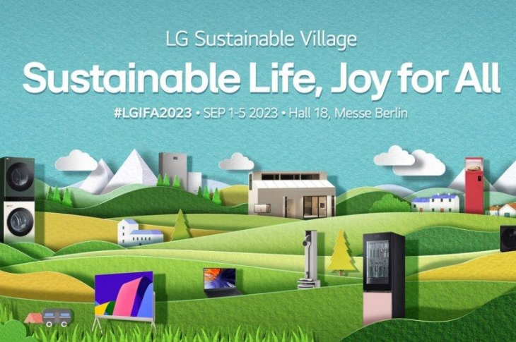 LG presenta en IFA 2023 su visión de un futuro sostenible con tecnologías de ahorro energético