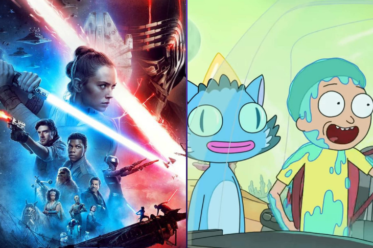Los mejores videos Star Wars, Rick y Morty T4 y más