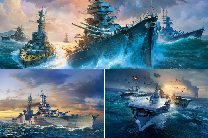 ¿Qué tipos de barcos hay en World of Warships?